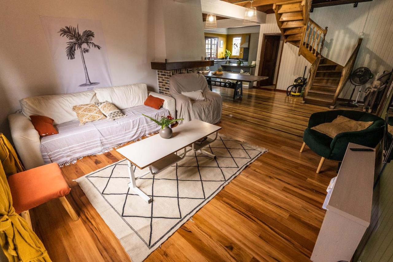 Magnifique Villa Creole Villa Ti Bout Bois Avec Cheminee Au Tevelave Les Avirons Buitenkant foto