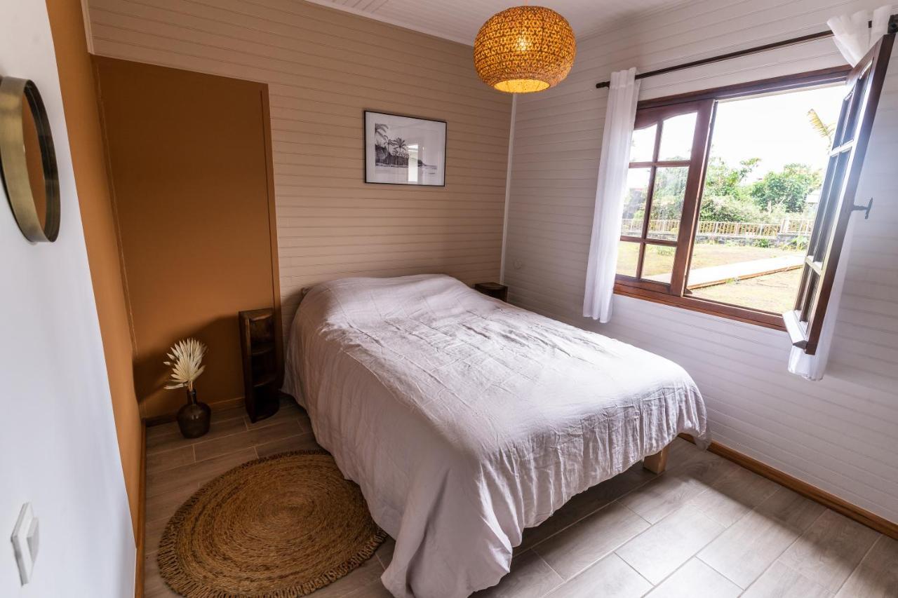 Magnifique Villa Creole Villa Ti Bout Bois Avec Cheminee Au Tevelave Les Avirons Buitenkant foto
