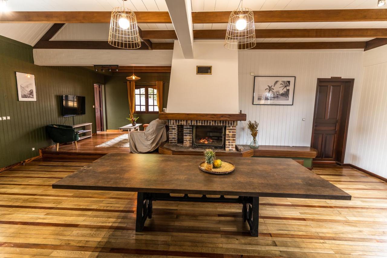 Magnifique Villa Creole Villa Ti Bout Bois Avec Cheminee Au Tevelave Les Avirons Buitenkant foto