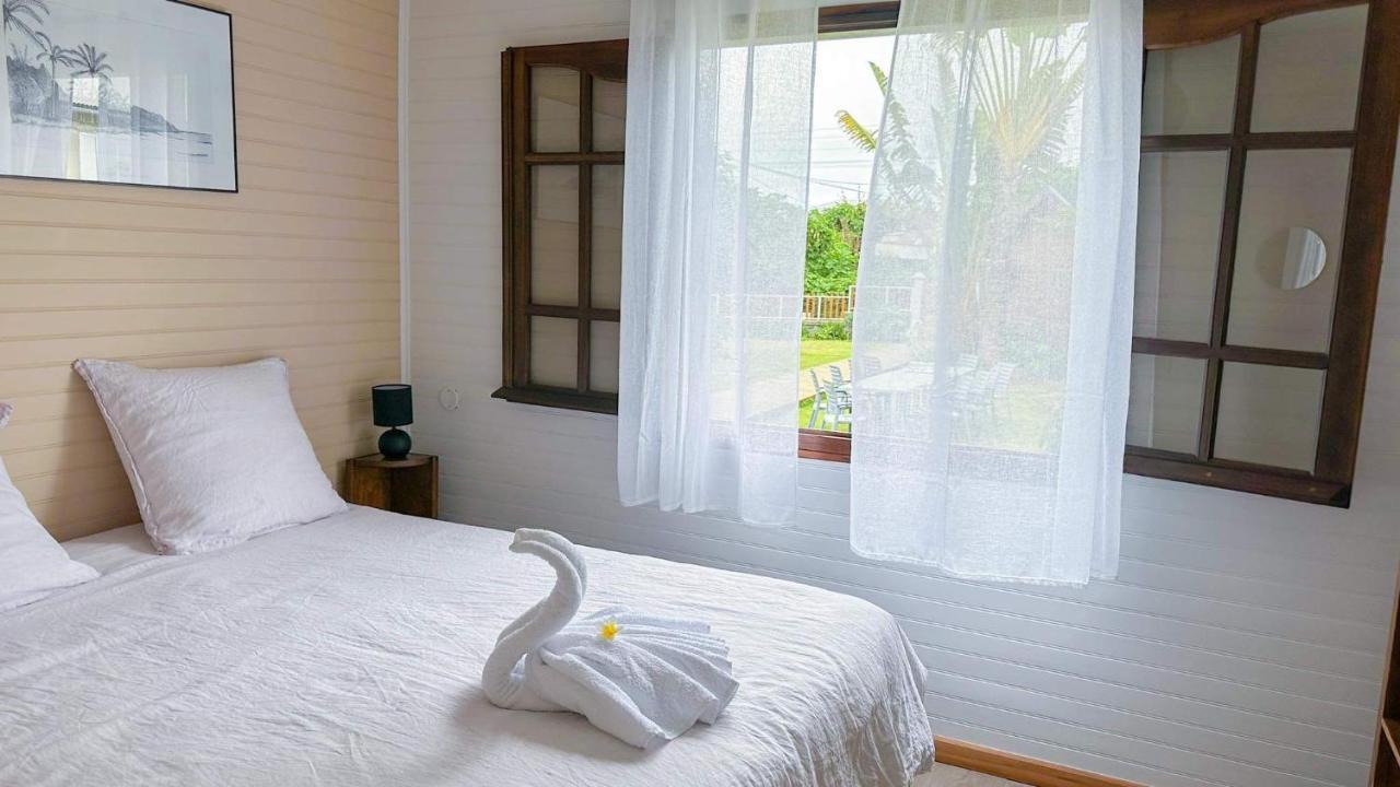 Magnifique Villa Creole Villa Ti Bout Bois Avec Cheminee Au Tevelave Les Avirons Buitenkant foto
